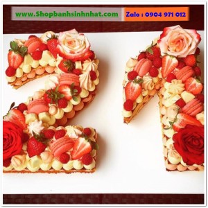 Bánh Sinh Nhật Chữ Cái & Số - RP100